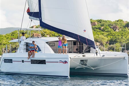 Katamarán Leopard 40 - 